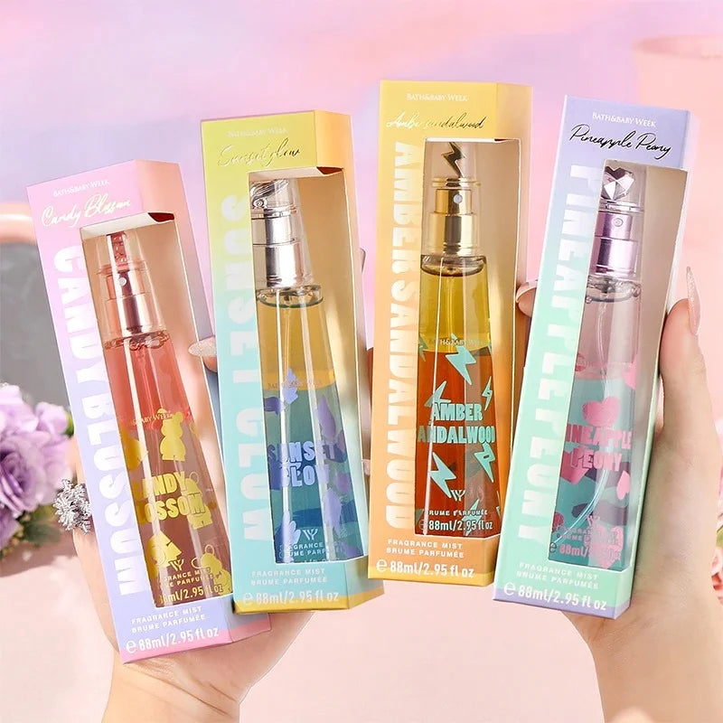 Women's Body Deodorant Spray, Southeast Asian Perfume Middle East Long-lasting Scent Floral and Fruit Scent 88ml Girl Gifts