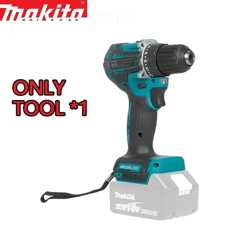 Makita DDF487 10mm Brushless 18V lithium electric rechargeable impact drill large torque screwdriver(bare machine）
