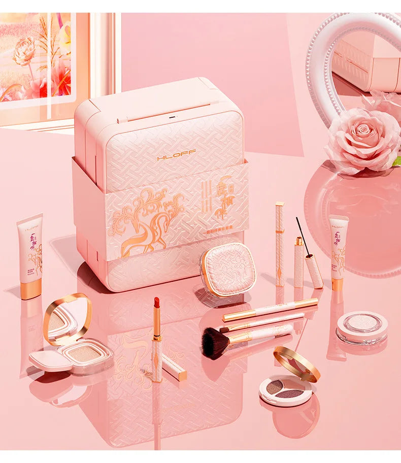 12 Piece Beauty Gift Set Makeup Kit All in Full Face Skincare The Ultimate Birthday Or Valentine's Day Surprise for Her