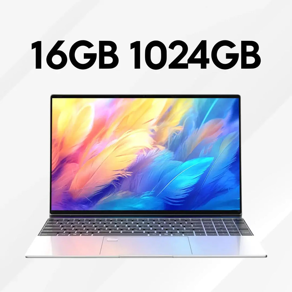 18.5' Laptop Intel Core I5 16GB 2TB 10000mAh Backlit Keyboard Fingerprint Unlock Windows 11 Gamer Office Notebook 1920x1080 PC