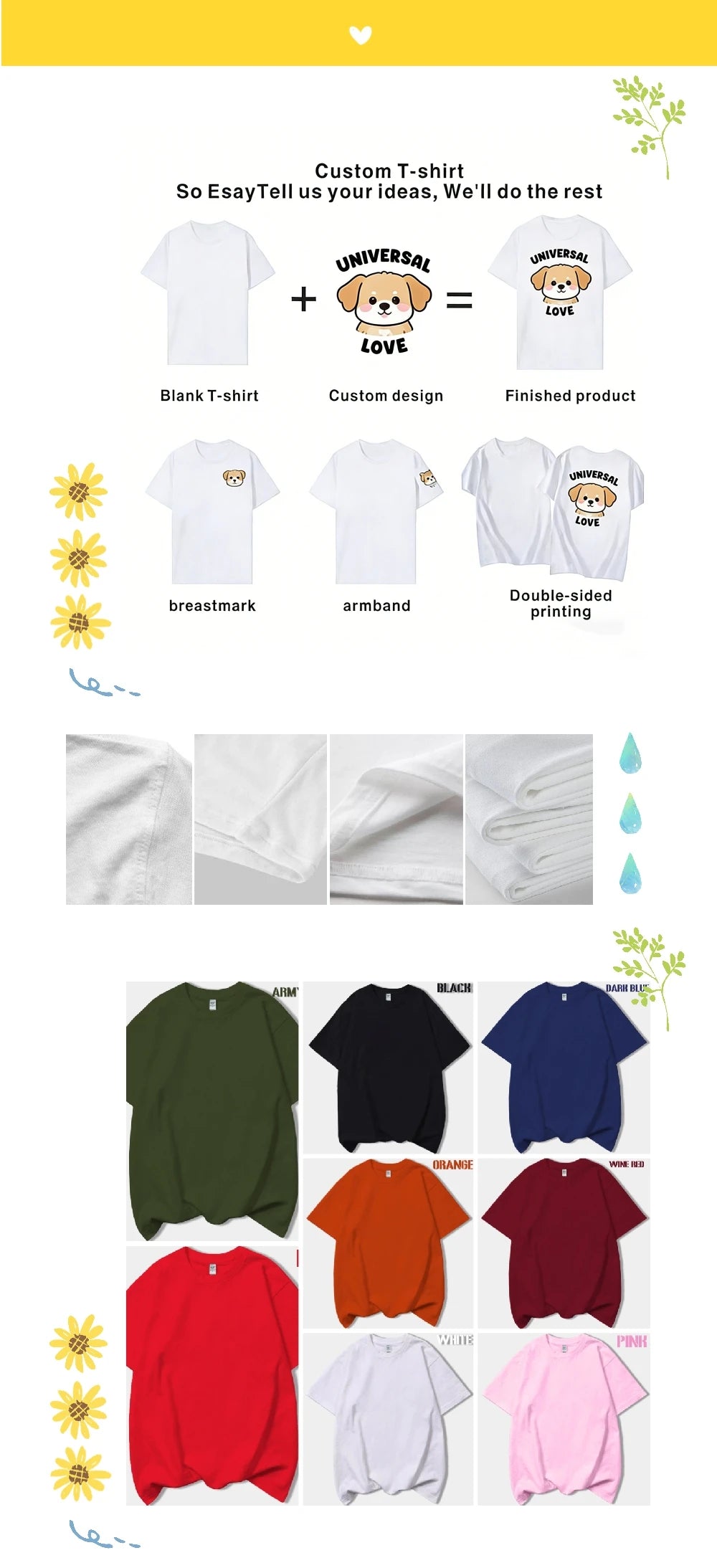 Inspirational Men  T‑Shirt, Slim  Crew Neck Tee, STRONGER than the storm Lettering Print Positive Mind Casual Short Sleeve Top