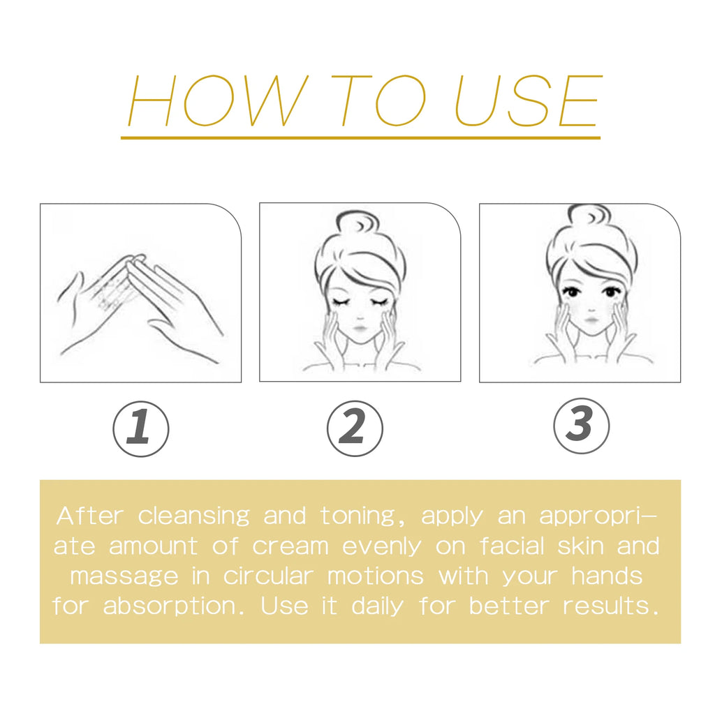 24k Collagen Cream - Reduces Fine Lines, Brightens Skin, Firms, and Anti-Wrinkle Cream