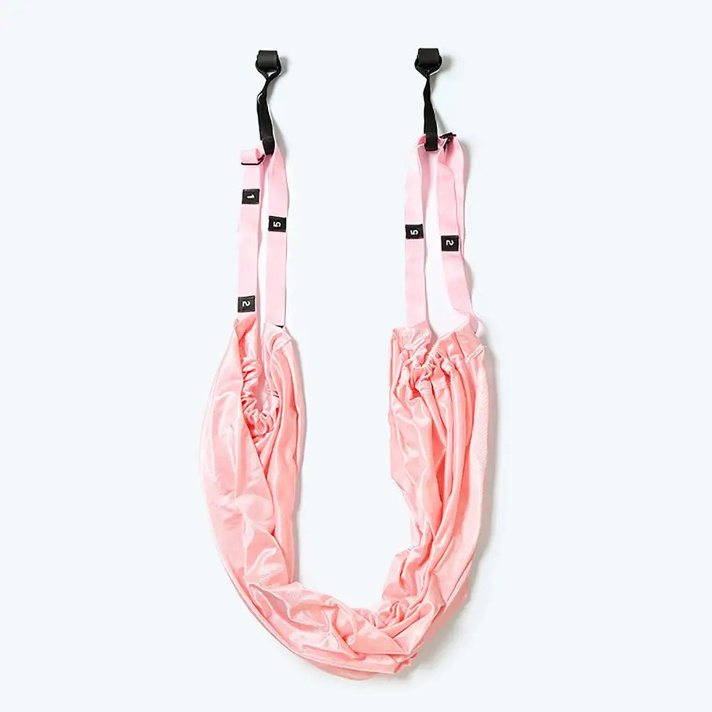 Waist Stretcher Rope Aerial Yoga Stretching Rope Backbend Assist Flexibility Trainer Back Pain Relief Strap for Waist Leg