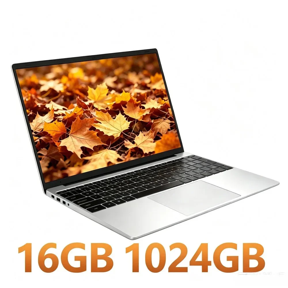 2026 HOT 15.6" Laptop 32GB 2TB Windows 11 Intel Core I9 9900 Gaming Computer PC 1920*1080 HD Gamer Office Ultra Slim Notebook
