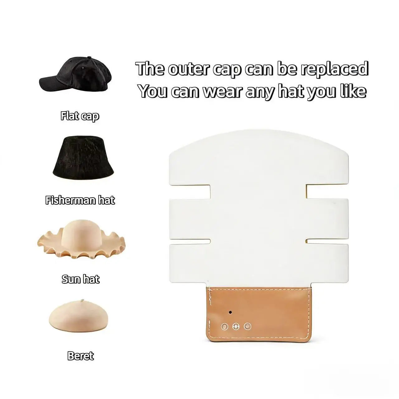 Multifunctional, Portable Beauty Device Cap, Detachable Design, Suitable for Use in Multiple Settings, Hair Care Device, Great Gift Idea