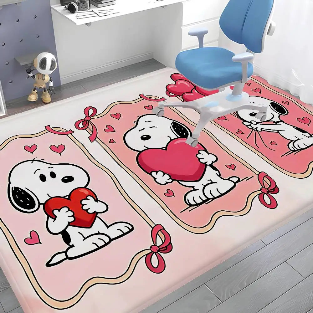 S-Snoopy Cartoon Kitchen Mat Cheaper Anti-slip Modern Living Room Balcony Printed Modern Home Decor