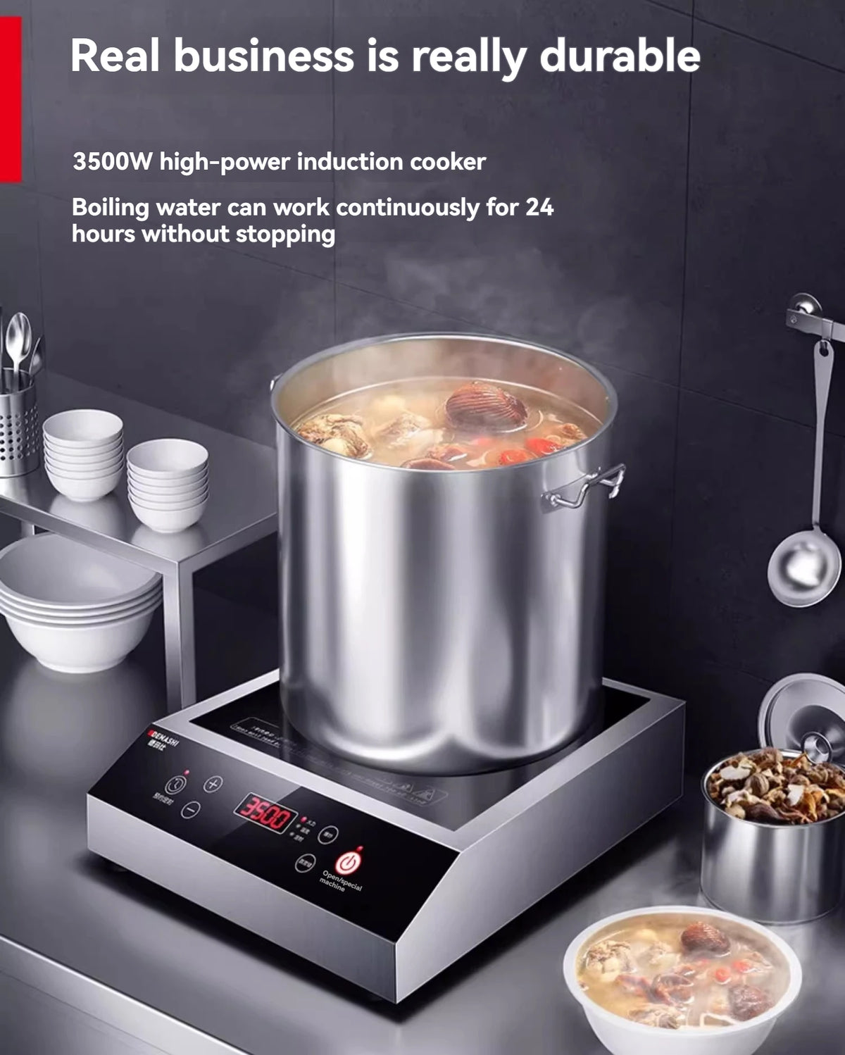 Commercial Induction Cooker 3500w High-power Hotel Flat Induction Cooker