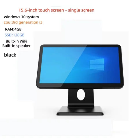15.6-inch cash register Windows 10 system Support folding CPU i5 RAM 8gb SSD 256GB Computer desktop computers MINI PC