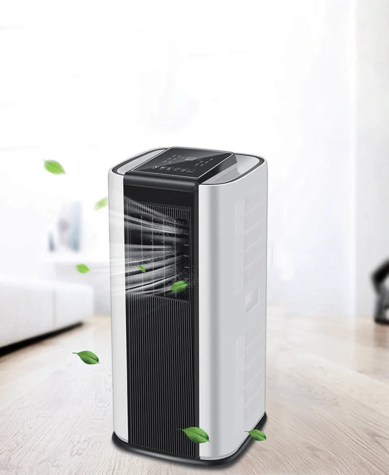 Hot Cooling Heating Dehumidification Mobile 10000 Btu Portable air Conditioner with Touch Screen Control Panel