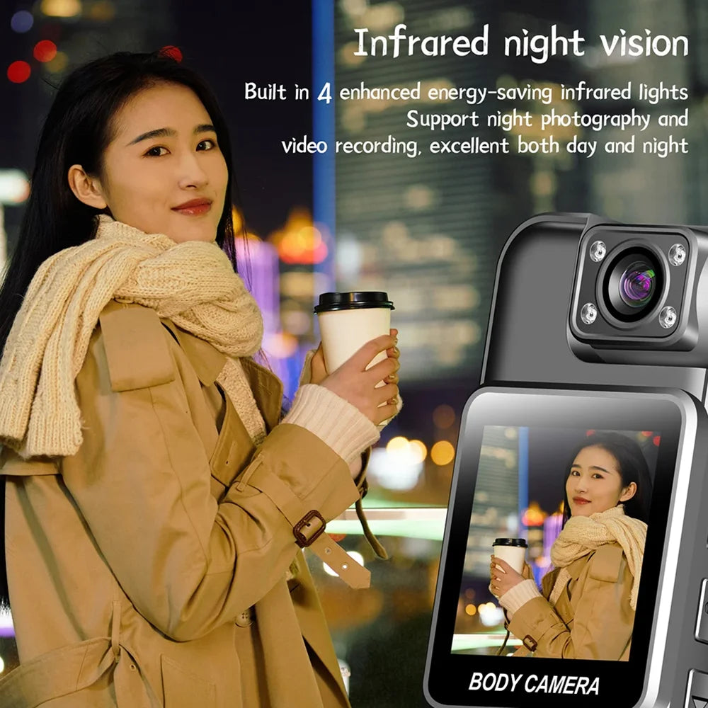 Mini Camera Ultra HD 4K WiFi Portable Digital Video Recorder Police BodyCam Infrared Night Vision Sports DV Riding Camcorder 카메라
