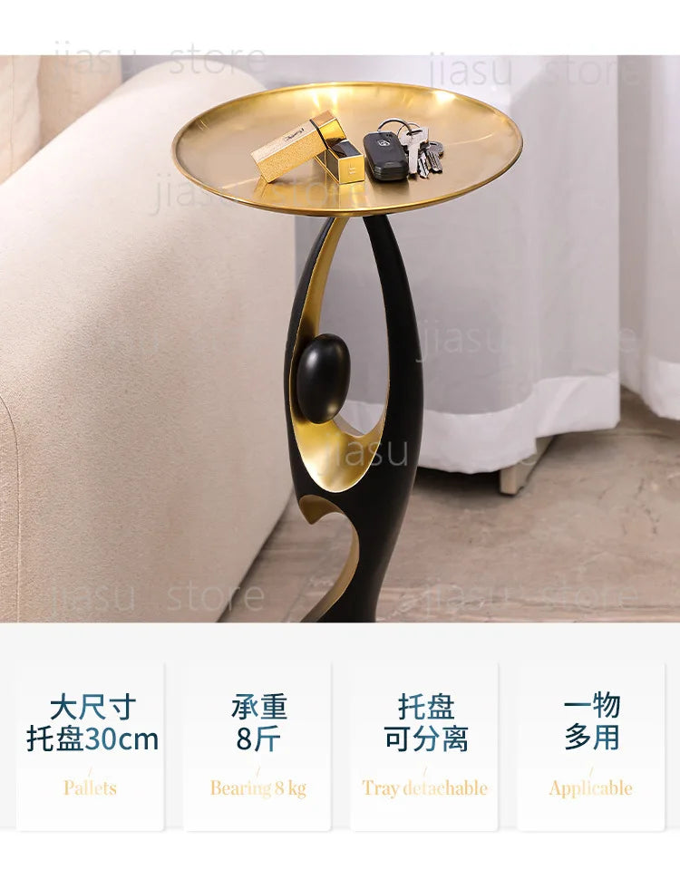 Modern Light Luxury Floor Standing Ornament, Large Home Art Decor for Living Room Model Room Housewarming Gift