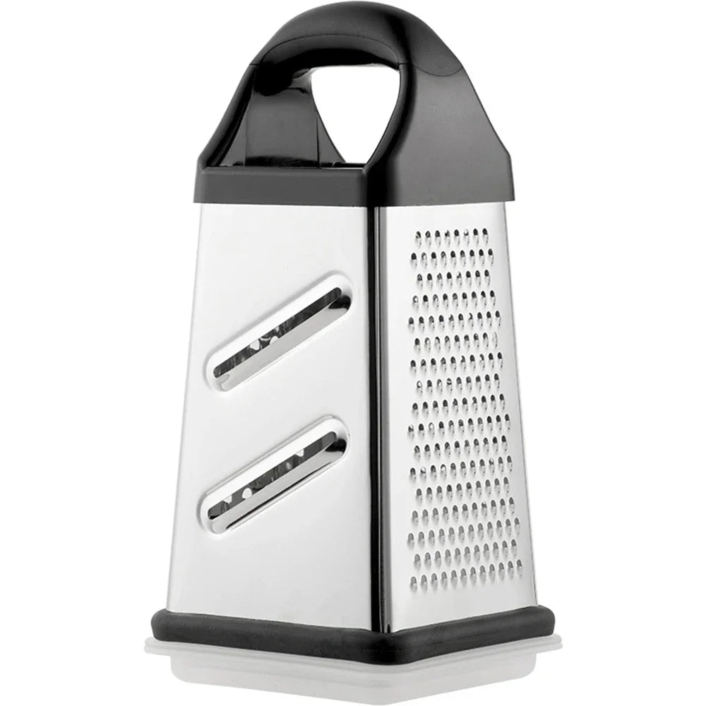 Multifunctional Vegetable Grater Chopper 4 Side Manual Stainless Steel Cheese Garlic Ginger Fruit Cutter Slicer Kitchen Gadgets