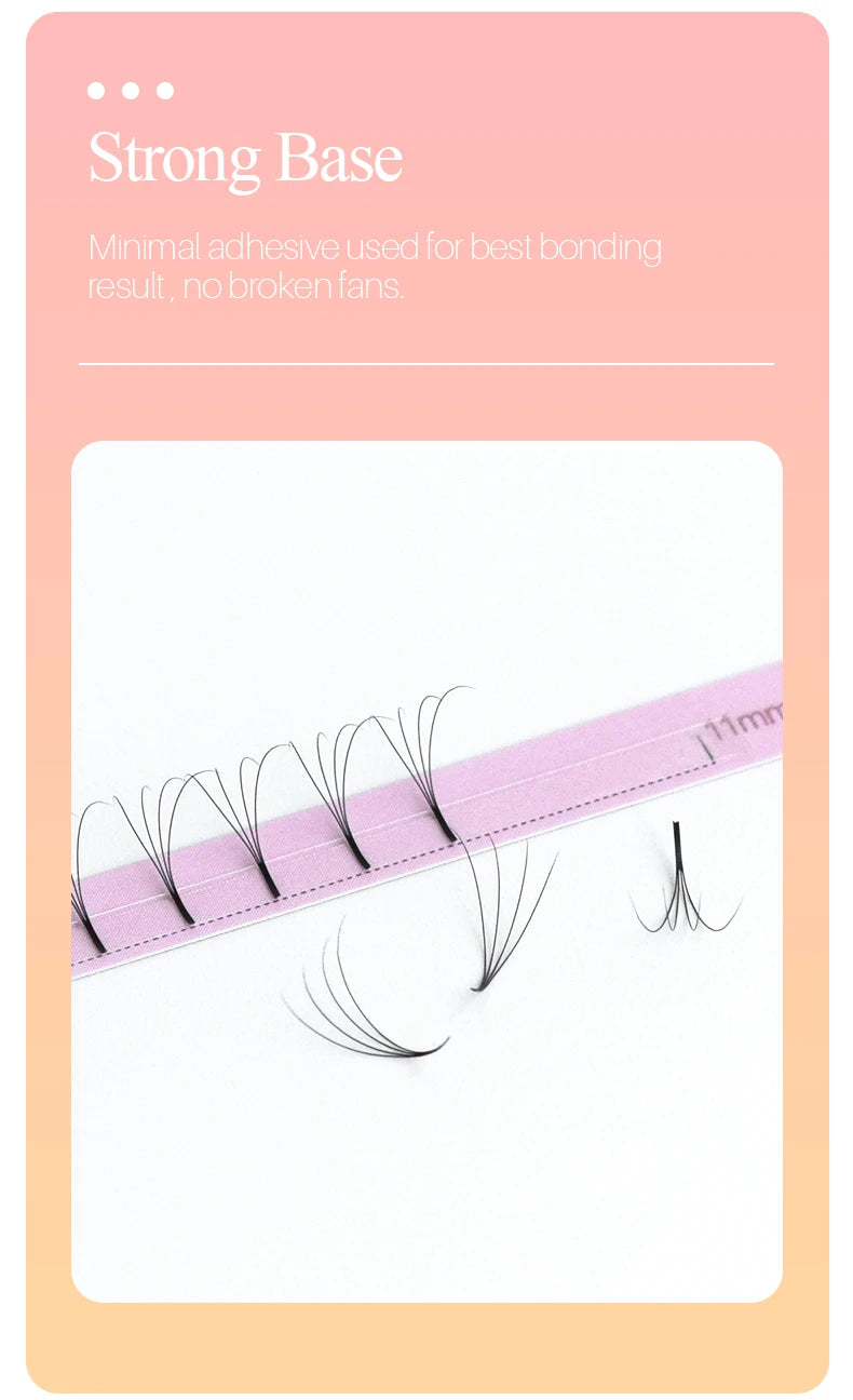 SONG LASHES Long Root Lashes Extensions Premade Volume Fans 2d/3d/4d/5d Faux Eye Lash Russian Volume Eyelash Extension
