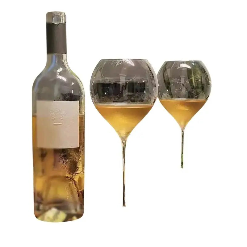 ✔500ml Large Ultra-thin Sheer Red Wine Glasses White Wine Glasses Sparkling Wine Champagne Glasses Bar Barware