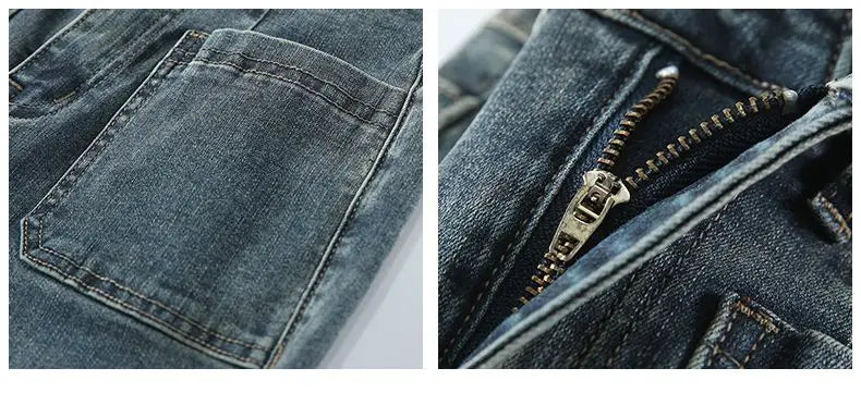 Y2K Loose Casual Womens Trousers High Waist Flared Denim Pants Spring Autumn New Stretchy Bootcut Jeans for Petite Body Shape