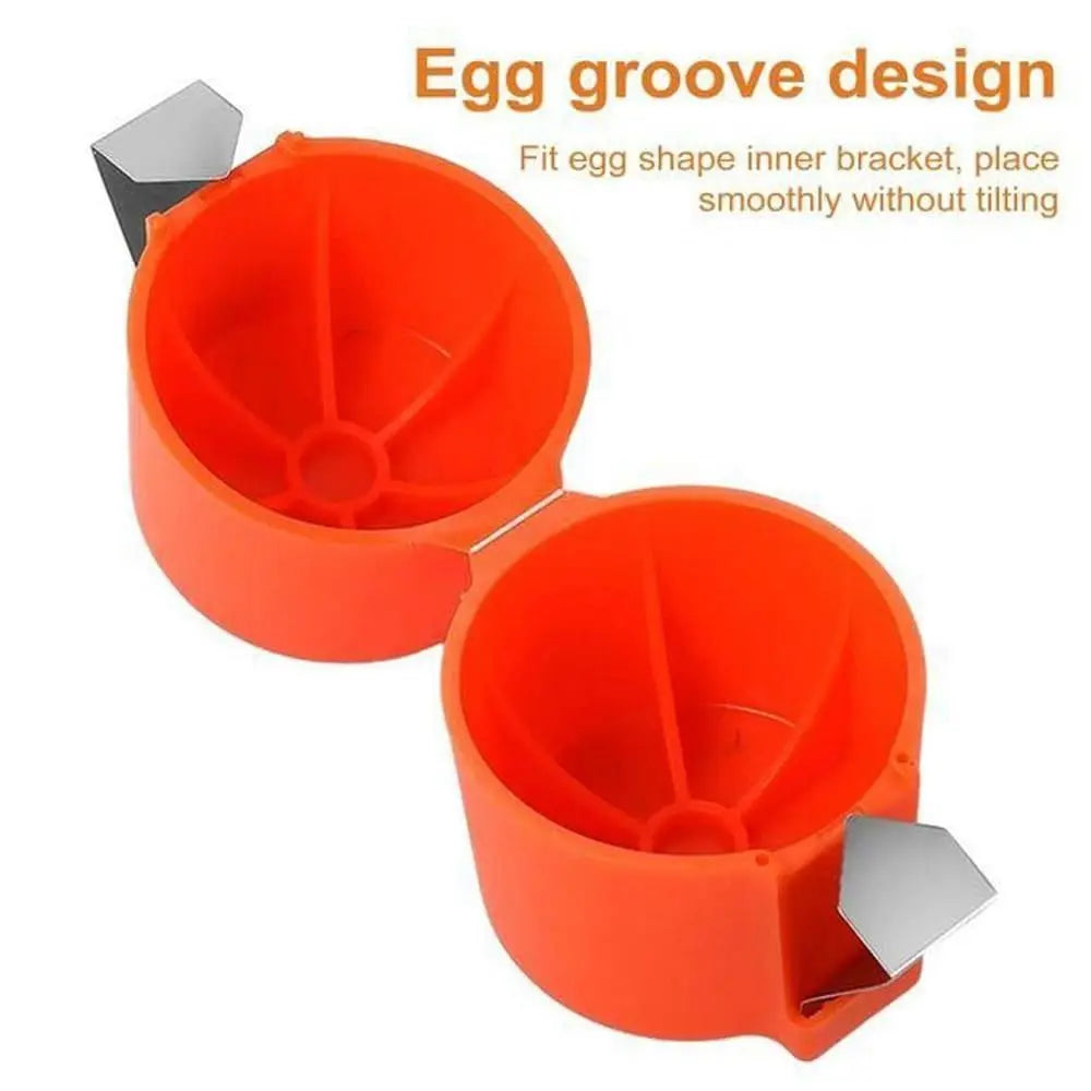 New Portable Egg Shell Opener Tools for Raw Eggs Multifunctional Eggs Breaker Separator for Cooking Camping Kitchen Gadgets