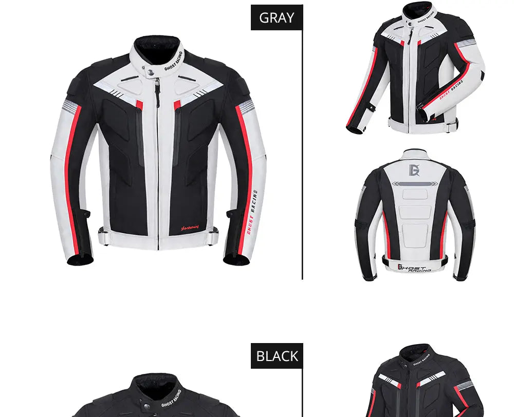 Winter Warm Motorcycle Jacket Cold-proof Waterproof Motorbike Motocross Riding Jacket Men's Chaqueta Moto Protective Gear M-5XL