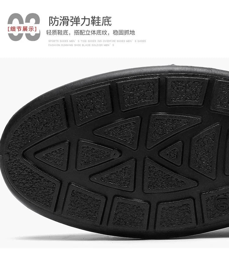 2026 New Men Casual Shoes Lightweight Slip On Sneakers Autumn Winter Flat Work Shoes Loafers Soft Sole Non Slip Walking Shoes