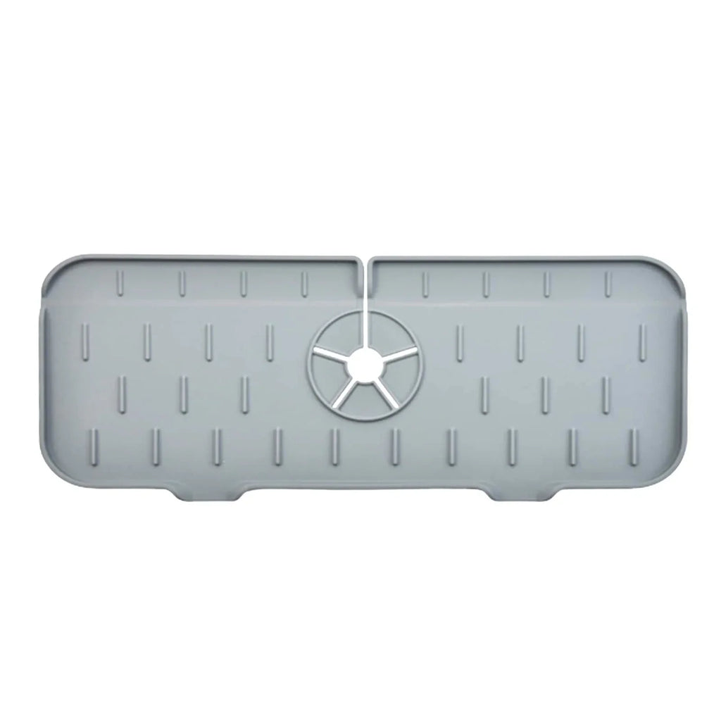 Kitchen Gadgets Silicone Faucet Absorbent Pad Shelf Sink Splash Catcher Countertop Protective Mat Bathroom Drain Mat Acceesories