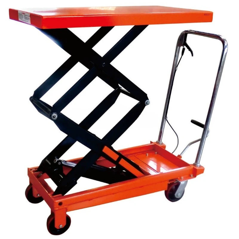 Hydraulic lift table Foldable scissor lift car 1.5 meters height 300 kg load workshop material handling