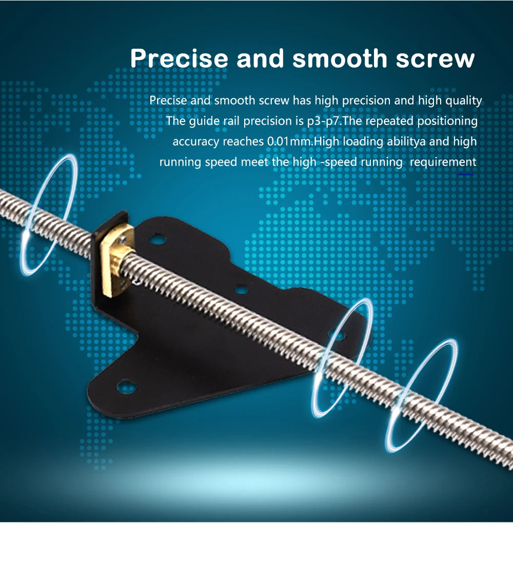 Creativity Dual Z Axis Upgrade Kit with Lead Screw 42-34 Stepper Motor for Ender3 CR10 3d Printer Parts for Ender 3 Pro/V2 CR10S