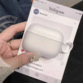 Simple Matte Transparent White Earphone Case for Airpods Pro 2 Pro3 TPU Shockproof Safe Protective Cover for Airpods 4 3 2 1