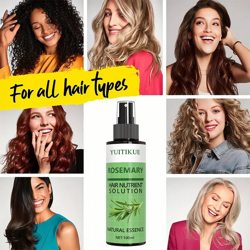 Rosemary Extract Hair Nutrient Liquid Natural Essence Nourish Scalp Stimulate Hair Growth Anti Hair Loss Care 100ml