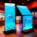High Visibility Commercial Smart Video Poster Display Foldable Poster Display