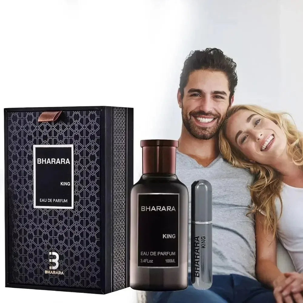 BHARARA Double Bleu King Niche Femme EDP, Luxury Perfume for Men Women, Sophisticated Scent 100ml + 10ml Travel.