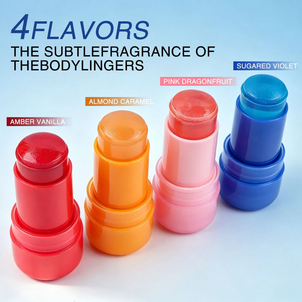 Jelly Fragrance Cream, Long-Lasting Fragrance, Elegant Light Fragrance, Emits Charming Aroma, Ideal Gift for Girls