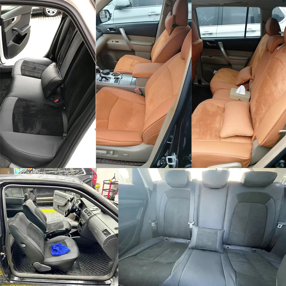 Custom Car Seat Cover 100% For Land Rover Discovery Freelander Range Rover Sport Evoque Auto Accsesories Interior Protector