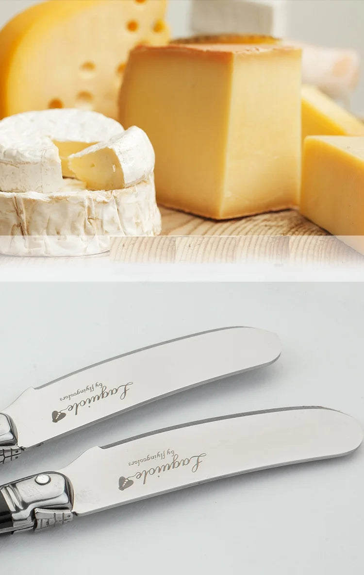 6.25inch Stainless Steel Butter Cutter Cheese Jam Spreaders Wipe Cream Cutter Kitchen Gadgets Laguiole  Butter Bread Tool 4-6pc