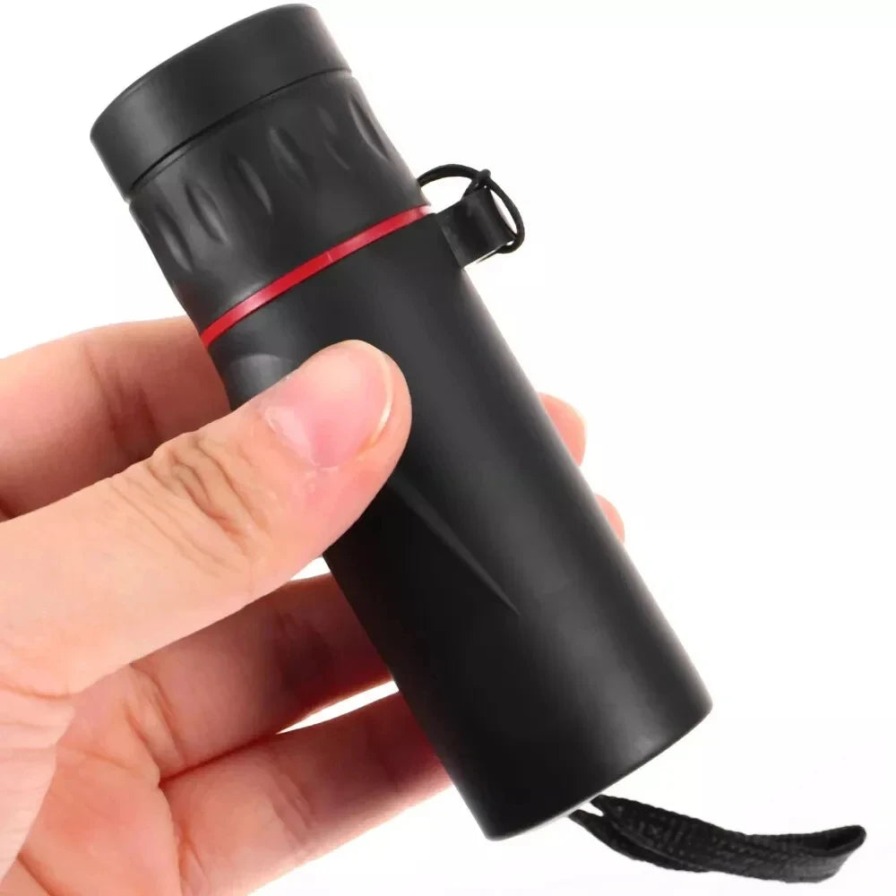 2000X25 Low Light Night Vision Monocular Telescope Large Aperture HD Imaging Portable for Outdoor Adventure Self Driving Tour