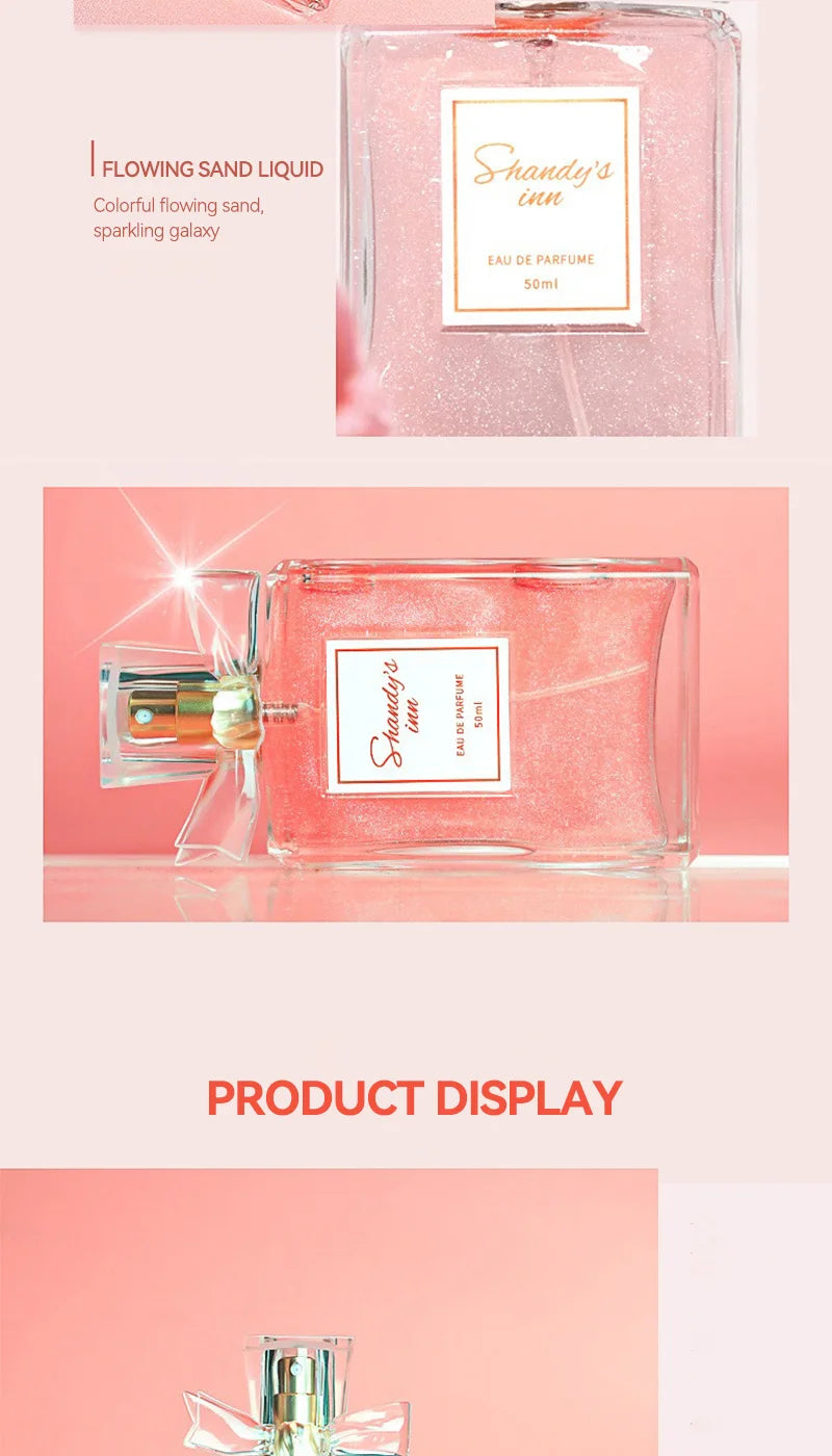 Rose Women Perfume Long Lasting Fresh Eau De Parfum 50ml Elegant Floral Daily Wear Original Brand Fragrance Spray For Her