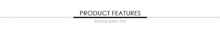 New Luxury High End Black Square Outdoor Sauna Backyard Wellness Sauna Cabin with 6000W Heater Customized