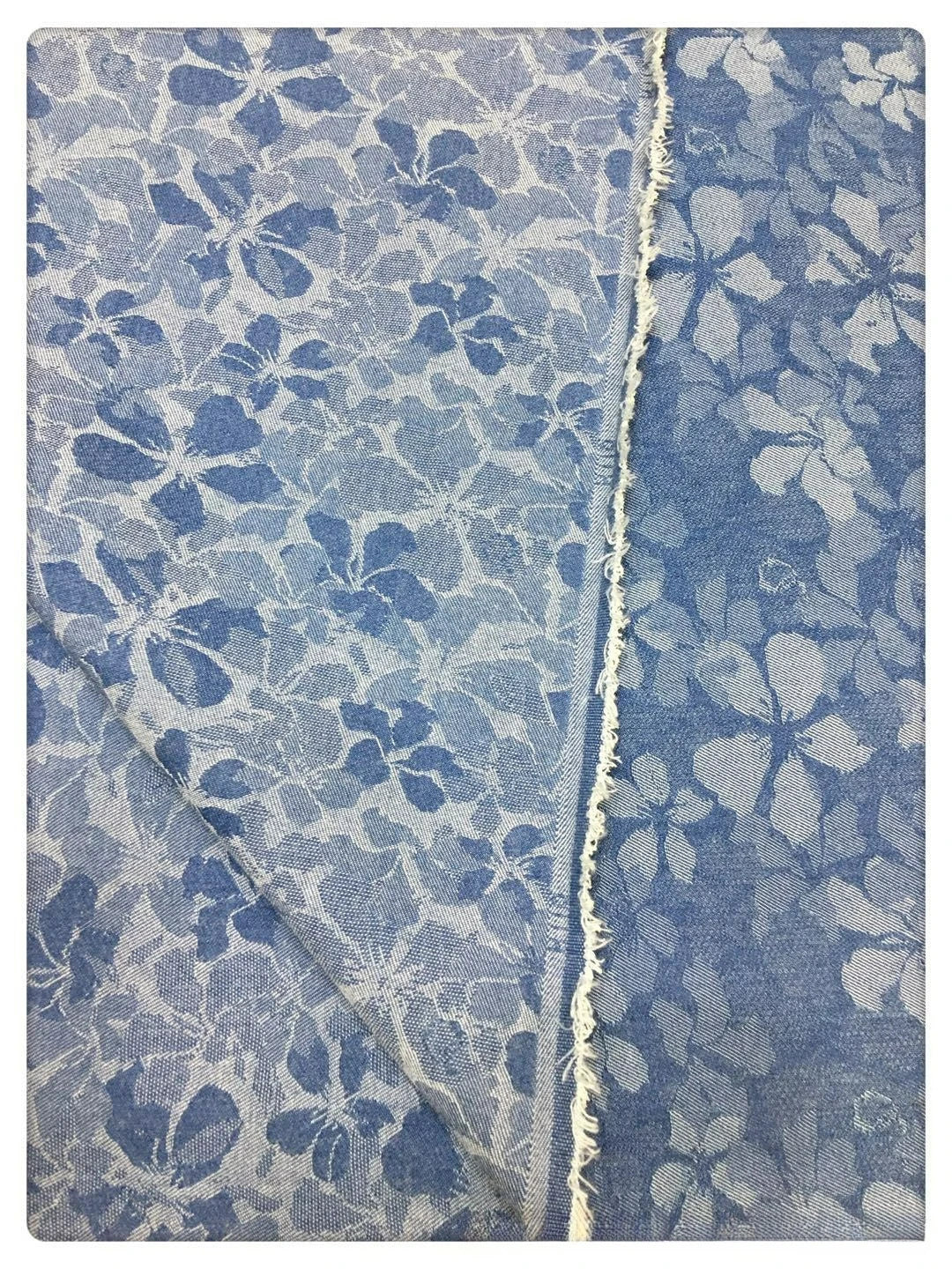 Elastic Jacquard Water Washed Denim Fabric High-end Skirts Outerwear Pants Clothing Diy Sewing Fabric