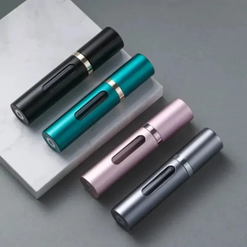 5ml Mini Portable Refillable Perfume Bottle with Spray Scent Pump Travel Cosmetic Container Atomizer for Fragrance Essences