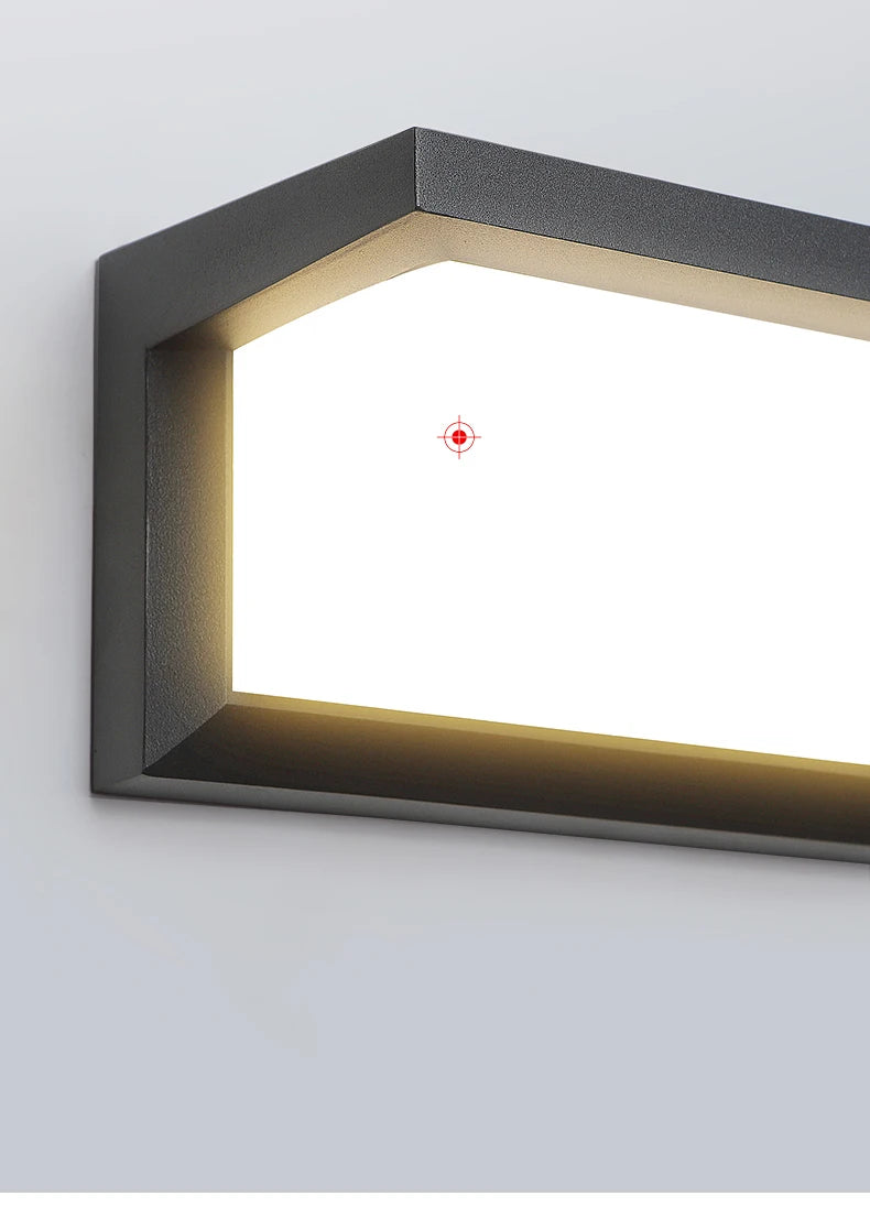 LED Outdoor Wall Light Modern Indoor Home Waterproof IP65 Courtyard Light Porch Light Balcony Wall Light Park Decorative Light