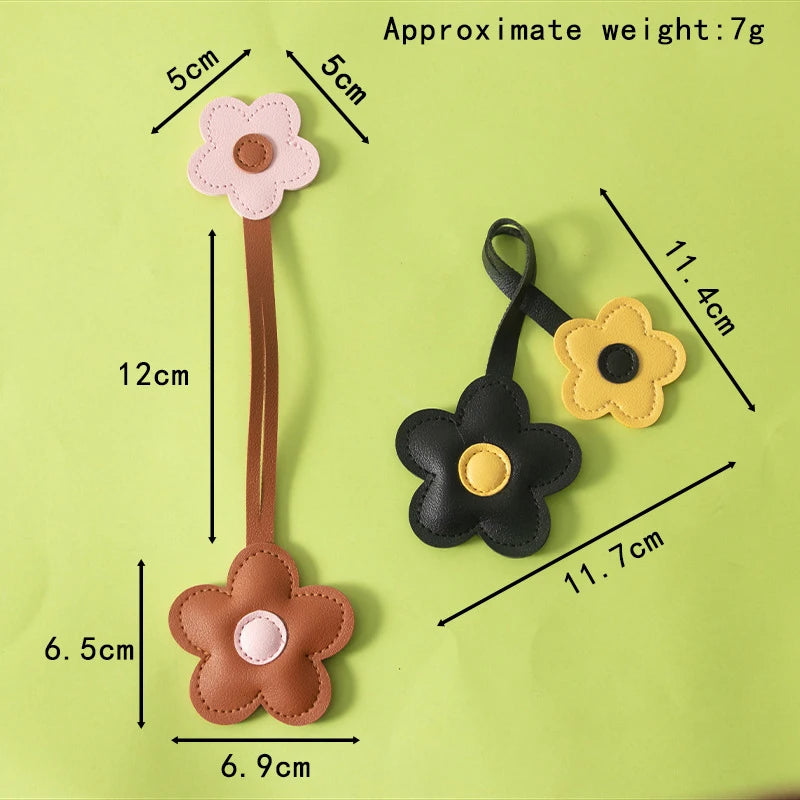 Cute Cartoon Duck Bag Charm High Quality Cute Leather Fashion Charm Bag Keyring Backpack Decoration Accessories Gifts