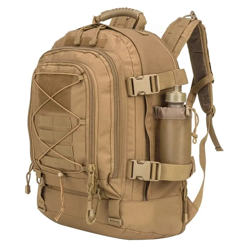 65L Large Capacity Outdoor Tactical Backpack Men Backpacks Molle Rucksack Waterproof Climbing Bag Travel Camping Hiking