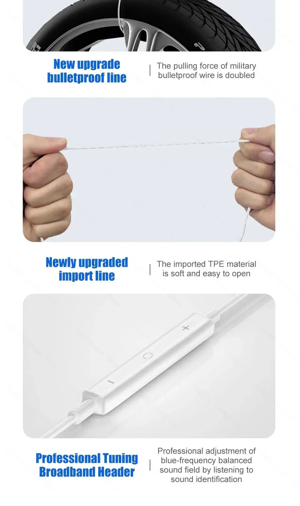 Original In-Ear Wired Earphones For iPad iPhone 17 12 13 14 15 16 Pro Max TypeC Headphones Laptops Tablet 3.5mm Earbuds