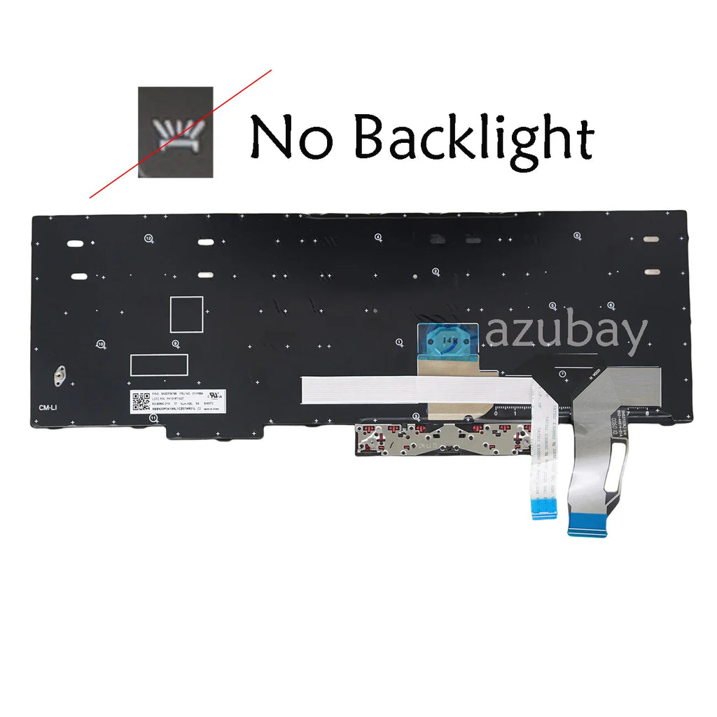Italian Laptop Keyboard For Lenovo ThinkPad T15 Gen 1 20S6 20S7, P15s Gen 1 20T4 20T5, T15 Gen 2 20W4 20W5, P15s Gen 2 20W6 20W7