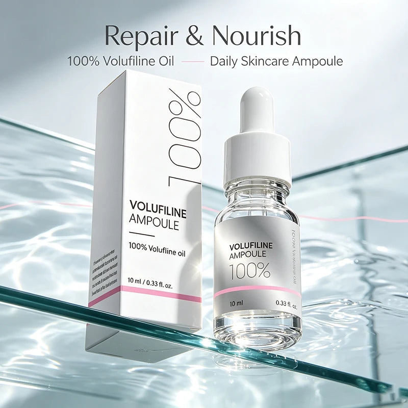 Volufiline Ampoule,Face Moisturizing Hydration Firming Radiant Plumping Rejuvenation Refreshing Serum,Lightweight,Easy To Absorb
