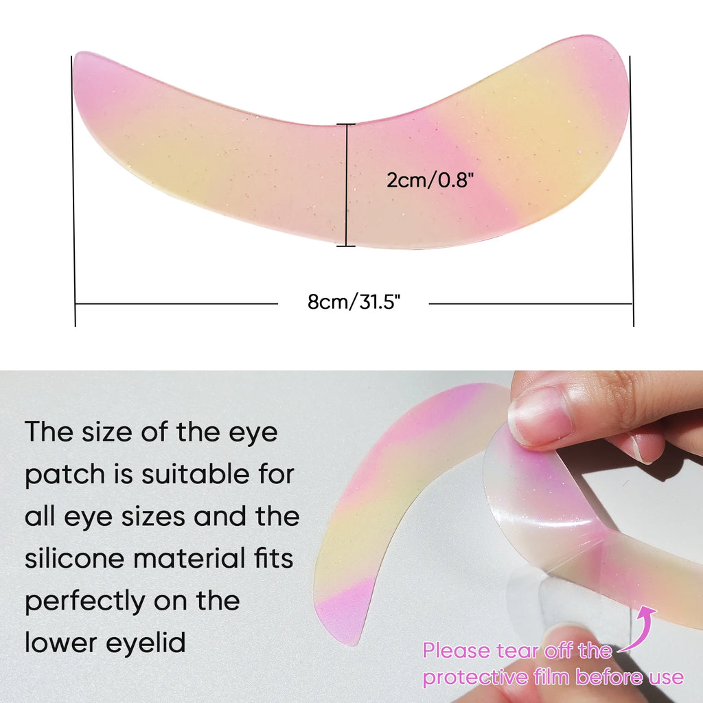 PERMANIA New Lash Palette Silicone Lashes Rod Shield Eyelash Curler Adhesive Lash Lift Pad Makeup Eyelash Lifting Tools