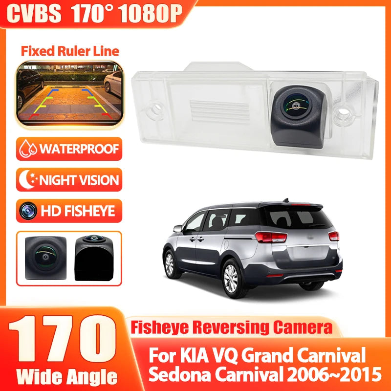For KIA VQ Grand Carnival Sedona Carnival 2006~2015 Reversing Camera Car Back up Camera Rear View Camera HD CCD Night Vision