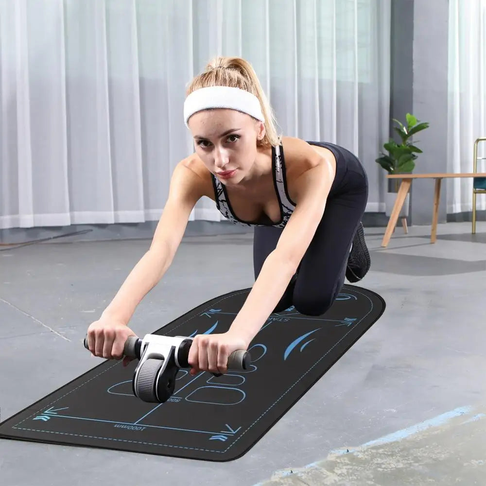 Abdominal Knee Mat Non-Slip Knee Mat Ab Roller Abdominal Exercise Mat 7mm Thick Floor Pad Sound Insulation Knee Pad for Gym