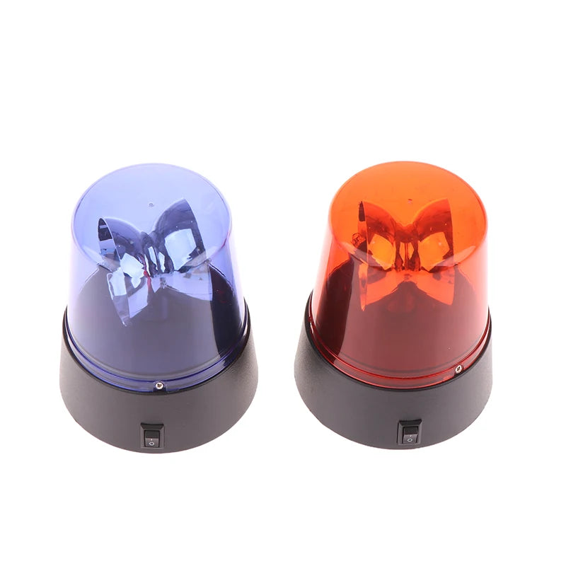 LED Strobe Light for Car: Flashing Circular Signal Lamp, Battery-Powered, Ideal for Ceiling Mount in Truck or School Vehicle