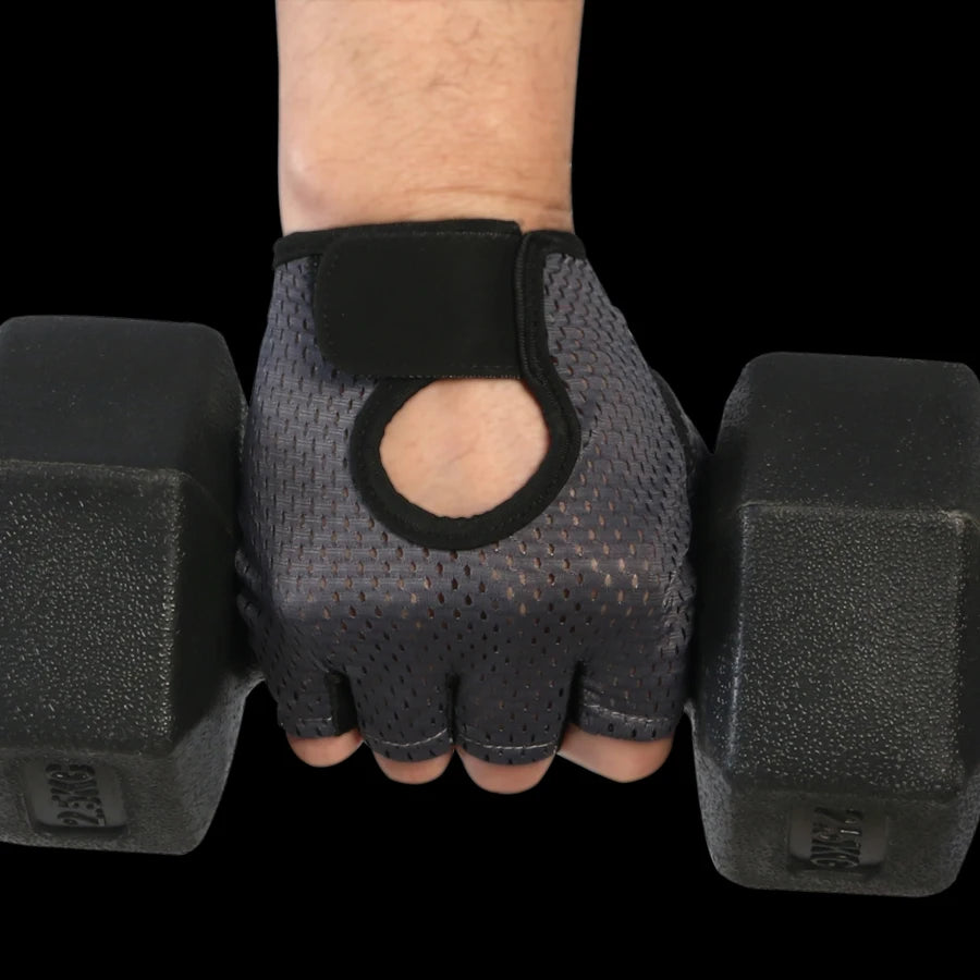 Gym Fitness Gloves Women Breathable Quick-Drying Half Finger Anti-Slip Outdoor Sport Cycling Gloves Weight Lifting Yoga Gloves