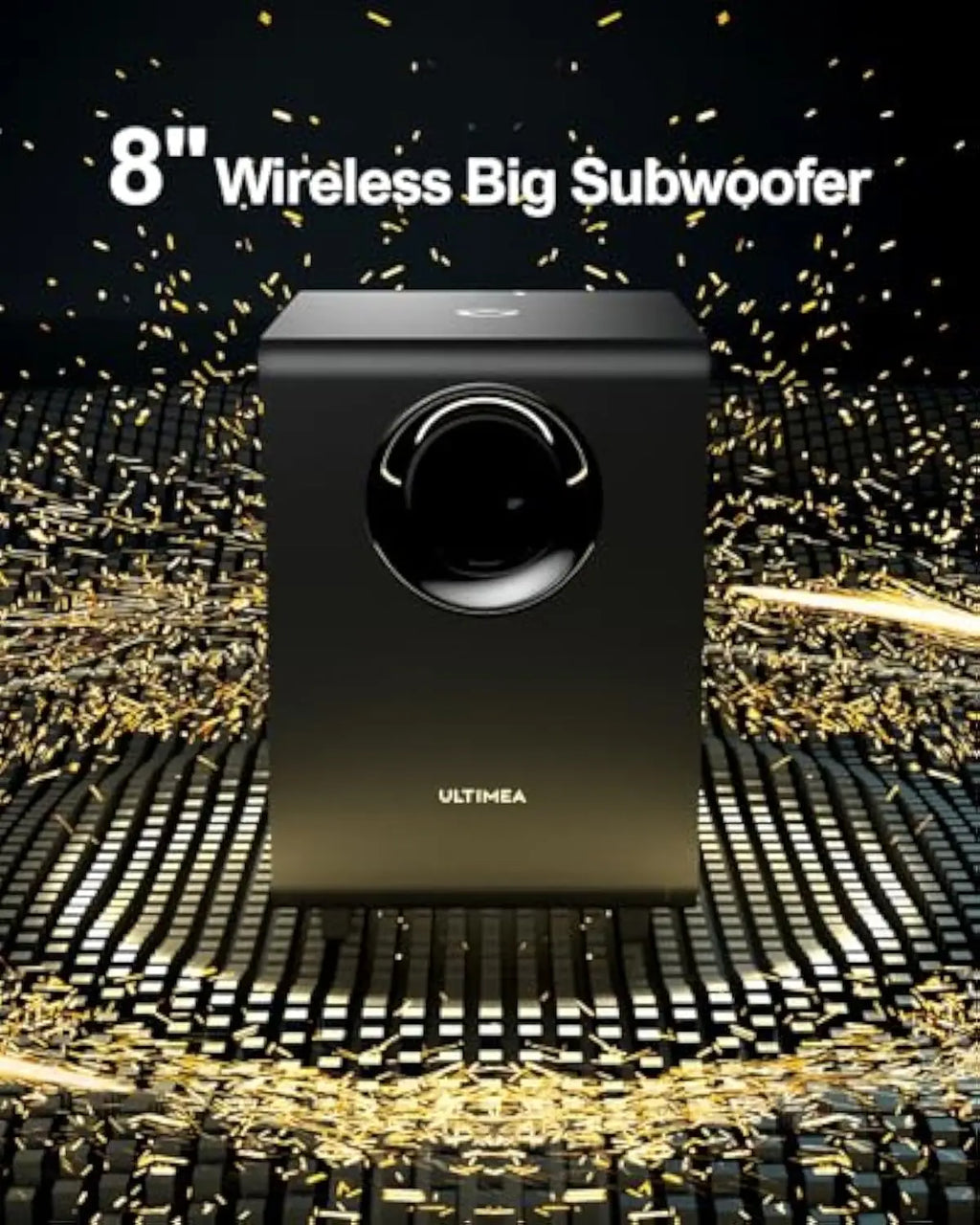740W Dolby Atmos Soundbar System - 7.1.4ch Home Theater with 8" Wireless Subwoofer