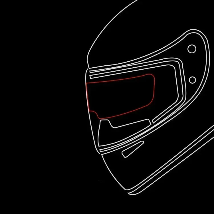 Crystal-Clear Motorcycle Helmet Anti-Fog Film Nano Rain-Repellent Night Day Riding Visor Shield Zero Distortion DIY Application